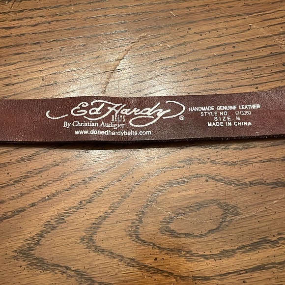 Ed Hardy belt, size medium‎ main image 4